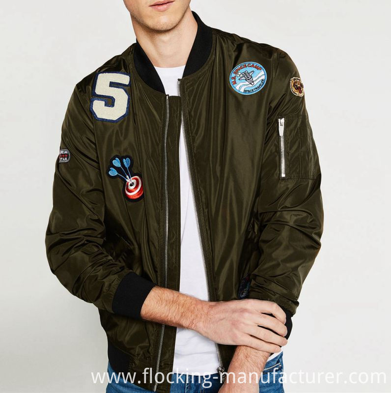 100% Polyester Memory Fabric for Woven Bomber Jackets